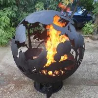 Шар огня ø 1000 мм. (197178) сертификат - сфера все для костра евростандарт  в Санкт-Петербурге