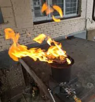 Газовая горелка ГВД 379 10 89 00 ПС (514263) поставка вечный огонь ø 154 мм. ветроустойчивая  в Санкт-Петербурге