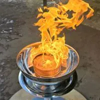 Ханты-мансийск чаша огня (518215) монтаж для ø 360 мм. ветроустойчивая  в Санкт-Петербурге