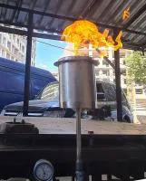 Газовая горелка ГВД 379 10 89 00 ПС (514271) монтаж вечный огонь ø 154 мм. ветроустойчивая  в Санкт-Петербурге