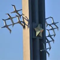 Звезда на стелу нержавеющая сталь нитрид титана в Санкт-Петербурге (518465)