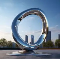 Городская скульптура в форме кольца (518262) сертификат арт-объект  в Санкт-Петербурге