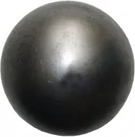 Пустотелый шар стальной (207289) сертификат - сфера арт-объект ø 1000 мм. пустотелая  в Санкт-Петербурге