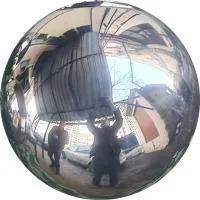 Шар ø 400 мм. полый полированный (517581) сертификат - сфера арт-объект пустотелая  в Санкт-Петербурге