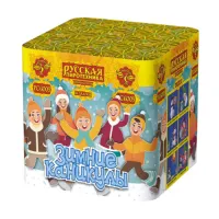 Салют Зимние каникулы 36 РС6005 купить от производителя Русская Пиротехника — Санкт-Петербург