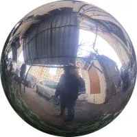 Шар ø 450 мм. полый полированный (517582) производство - сфера арт-объект пустотелая  в Санкт-Петербурге