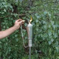 Коста река факел (197423) монтаж тики садовые факелы ø 120 мм. универсальная  в Санкт-Петербурге