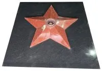 Звезда из красного гранита ø 1500 (518225) монтаж комплект горелка ГВД 379 10 89 00 ПС вечный огонь мм. пустотелая  в Санкт-Петербурге