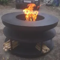 Стол для костра поленница (197212) поставка все ø 1000 мм. универсальная  в Санкт-Петербурге