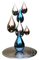 Капли скульптура в фойе (517630) монтаж арт-объект  в Санкт-Петербурге