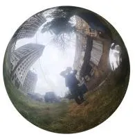 Шары из нержавеющей стали (517184) поставка - сфера арт-объект ø 450 мм. пустотелая  в Санкт-Петербурге