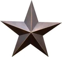 Звезда на памятник листовая бронза патина в Санкт-Петербурге (518498)