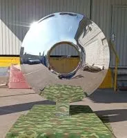 Линза арт объект (519058) ∅ 1000 сталь AISI304 Санкт-Петербург 