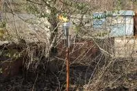 Факел садовый нержавеющая сталь (197219) поставка ø 65 мм. ветроустойчивая  в Санкт-Петербурге