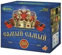 Фейерверк Самый-самый. Купить Фейерверк Самый-самый Р7531 — магазин продажа салютов недорого —  Санкт-Петербург, производитель Русский фейерверк - Русская пиротехника, доставка по России  +7 963 711 89 03 — Санкт-Петербург | sankt-peterburg.piroclub.ru