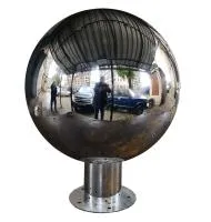 Сфера шар ø 500 мм. (517180) монтаж - арт-объект пустотелая  в Санкт-Петербурге