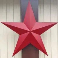 Красная звезда декор на стену в Санкт-Петербурге (518432)