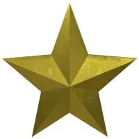Звезда накладка на памятник литая латунь в Санкт-Петербурге (518483)