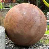 Шар металлический кортен (518919) ∅ 800 мм. Санкт-Петербург