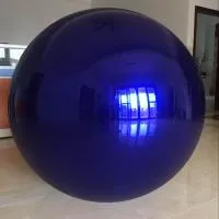 Шары цветные из нержавейки (198305) сертификат - сфера арт-объект ø 1000 мм. пустотелая  в Санкт-Петербурге