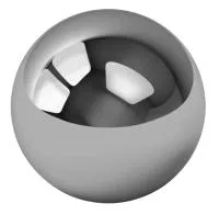 Шар из нержавеющей стали ø 150 мм. (517619) поставка - сфера арт-объект пустотелая  в Санкт-Петербурге