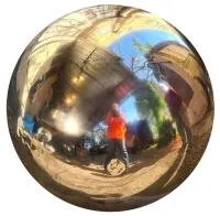 Шар полированный ø 700 мм. (514270) сертификат - сфера арт-объект пустотелая  в Санкт-Петербурге