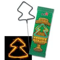 Бенгальские огни фигурные Елочка 250-2 ТР163 купить от производителя Троицкий снаряжательный завод — Санкт-Петербург