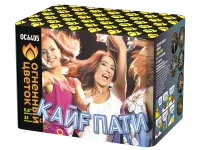 Батарея салютов Кайф-пати ОС6405 купить от производителя Огненный Цветок — Санкт-Петербург