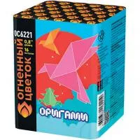 Батарея салютов Оригами ОС6221 купить от производителя Огненный Цветок — Санкт-Петербург