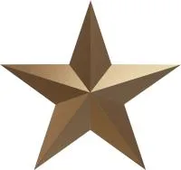 Звезда на памятник ветерану ВОВ из бронзы в Санкт-Петербурге (518494)