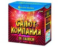 Фейерверк Салют-компания Р7318 купить от производителя Русский Фейерверк — Санкт-Петербург