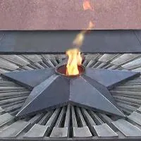 Звезда декоративная решётка (197179) поставка комплект горелка ГВД 379 10 89 00 ПС вечный огонь ø 1100 мм. авторская  в Санкт-Петербурге