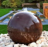 Сфера КОРТЕН - ШАР ФОНТАН 3D (518902) ∅ 850 мм. Санкт-Петербург 
