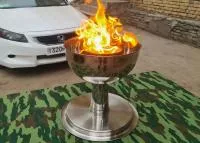 Чаша торжественного огня афины (51756458) производство для ø 360 мм. ветроустойчивая в Санкт-Петербурге