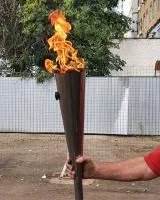 Газовый факел газпром (513908) сертификат факелы ø 135 мм. ветроустойчивая  в Санкт-Петербурге