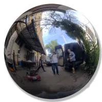 Шар ø 750 мм. полый полированный (517588) монтаж - сфера арт-объект пустотелая  в Санкт-Петербурге