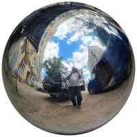 Полая сфера ø 1000 мм. (514269) производство - арт-объект пустотелая  в Санкт-Петербурге