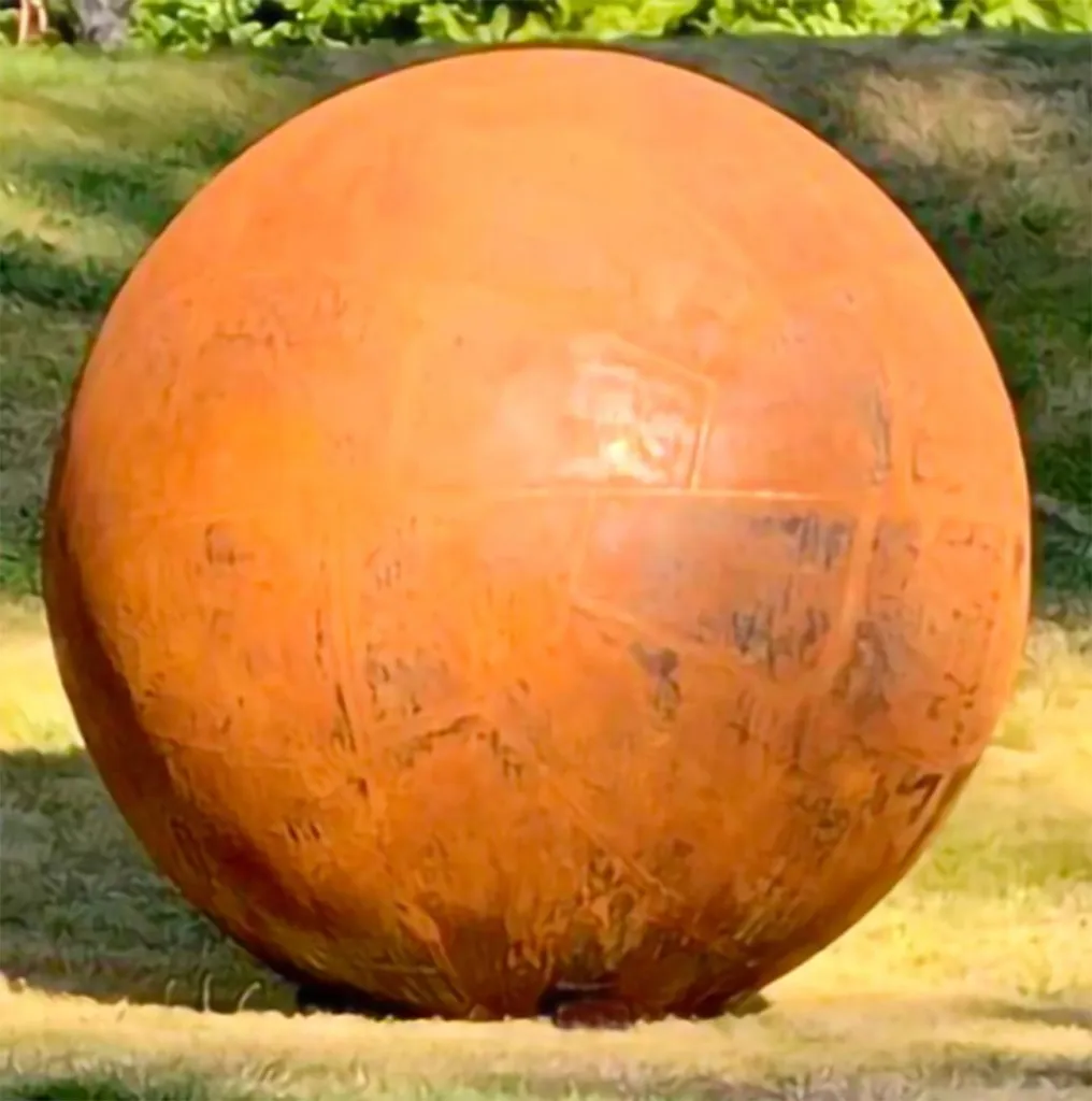 Полая сфера кортеновская сталь Санкт-Петербург Полая сфера кортеновская сталь Санкт-Петербург