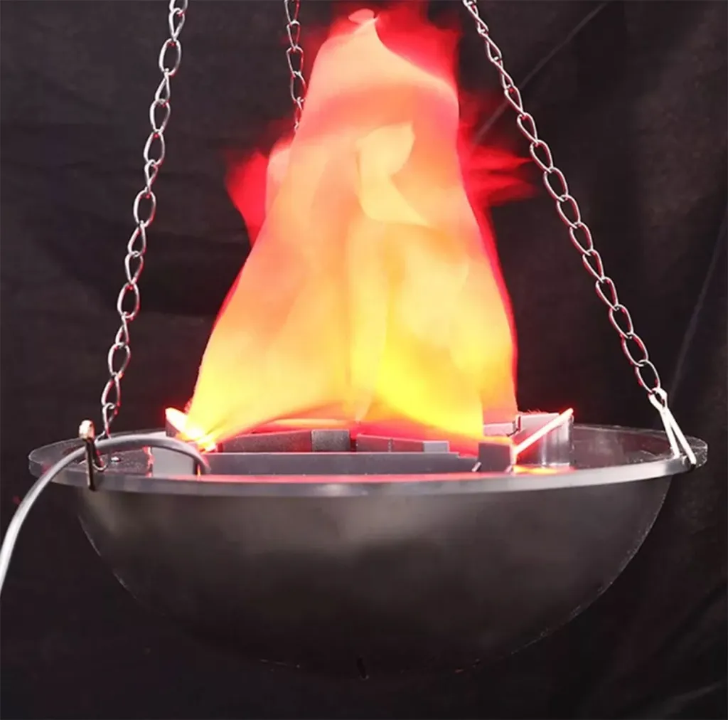 Имитация огня почти настоящее пламя в Санкт-Петербурге 